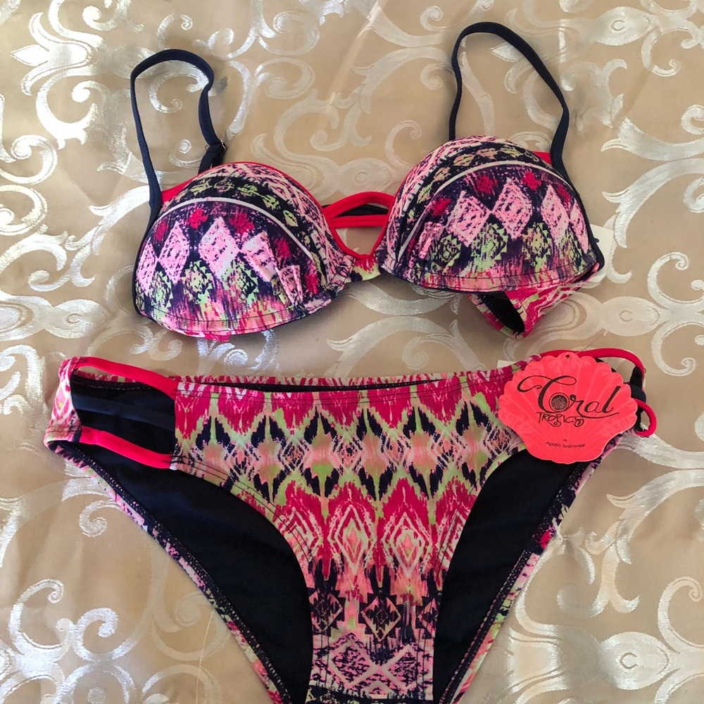 Coral Tropics Bikini by Apollo